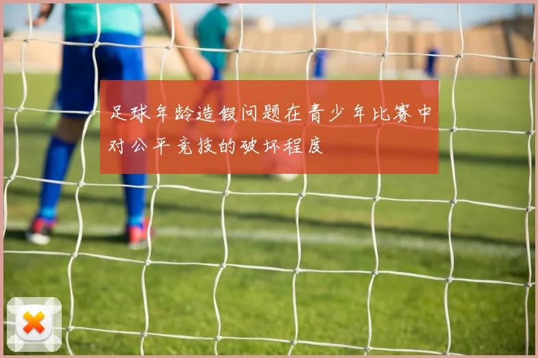 足球年龄造假问题在青少年比赛中对公平竞技的破坏程度